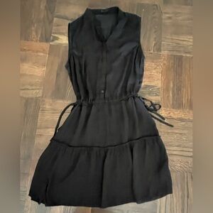 All Saints Polka-Dot Satin Dress